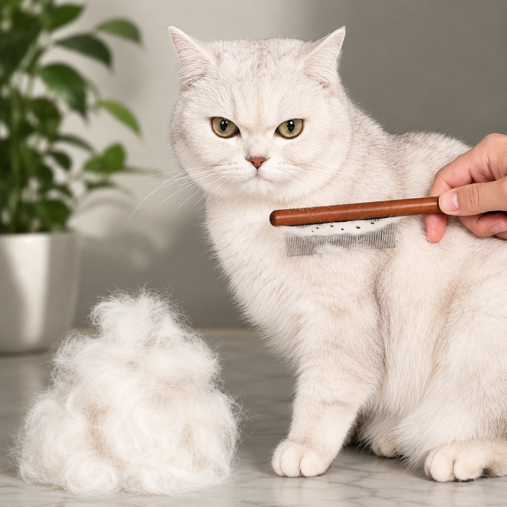 Durable Stainless Steel Cat Comb